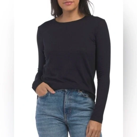 Vince Boy Tee Long-Sleeve Crewneck - Picture 3 of 9